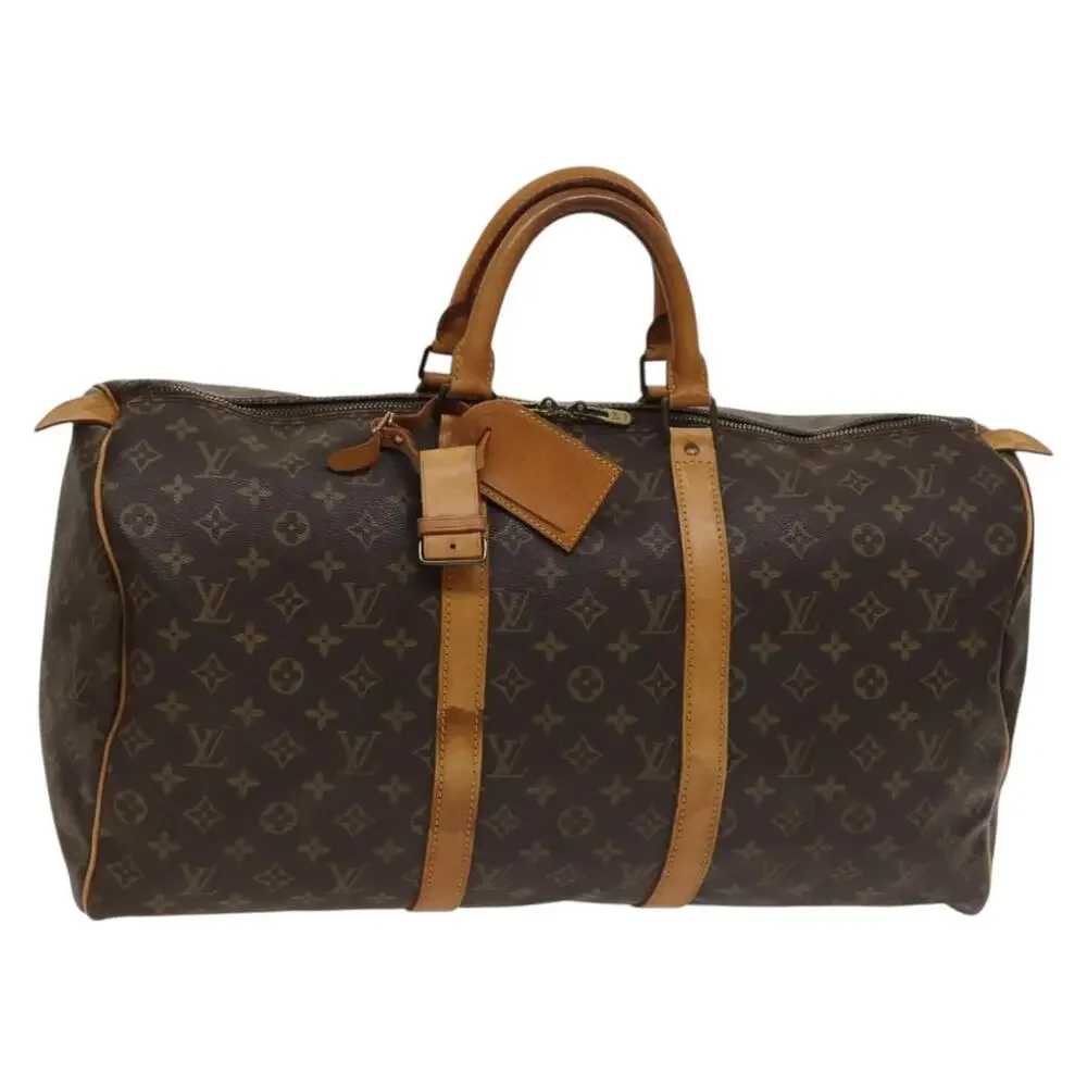 LOUIS VUITTON Monogram Keepall 50 Boston Bag M41426
